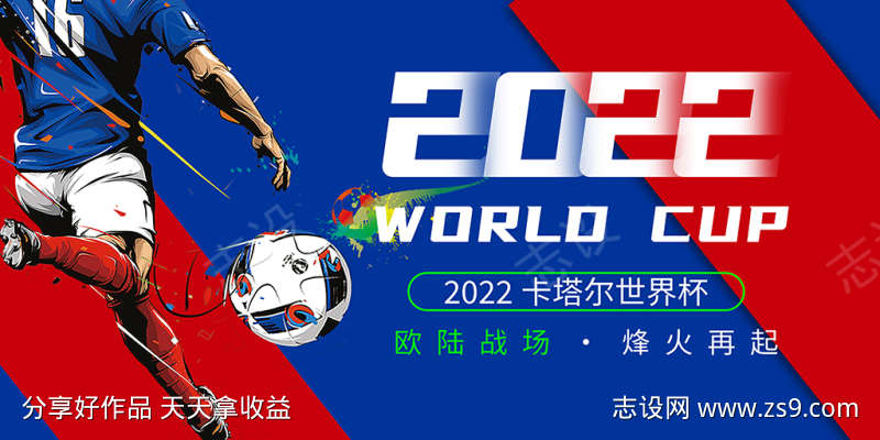 2022卡塔尔世界杯海报
