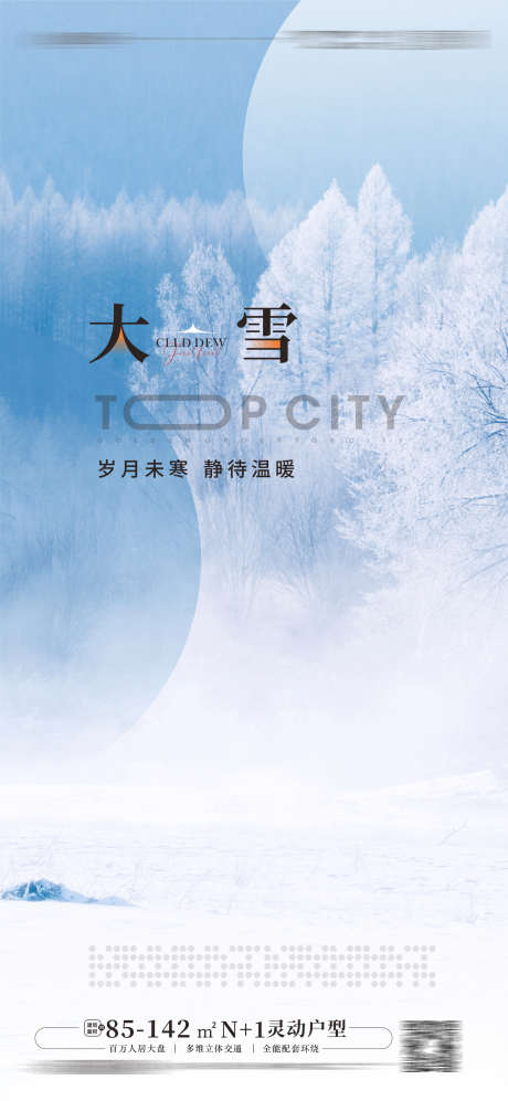 大雪 小寒海报_源文件下载_CDR格式_1772X3839像素-小寒,海报,大雪,冬季,雪地,森林,二十四节气,海报-作品编号:2023061811187064-源文件库-ywjfx.cn