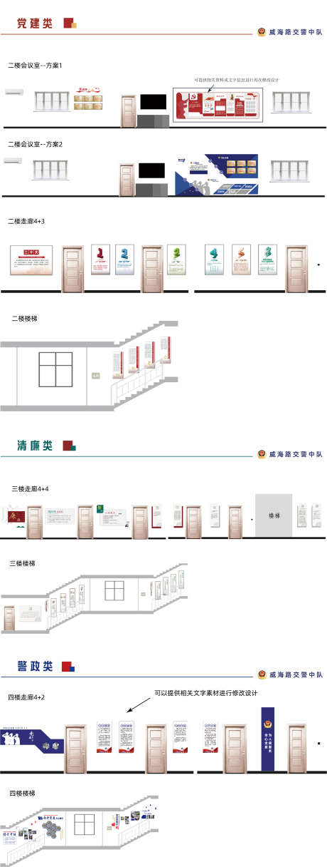 走廊楼梯文化墙设计_源文件下载_AI格式_2487X6575像素-辅警,交警,廉政,,二十大,党建,文化墙-作品编号:2023062517253048-源文件库-ywjfx.cn