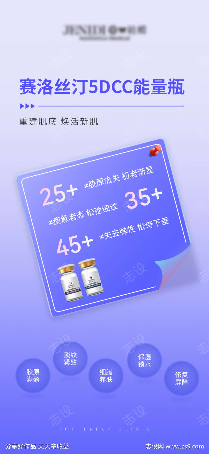 赛洛丝汀能量瓶海报