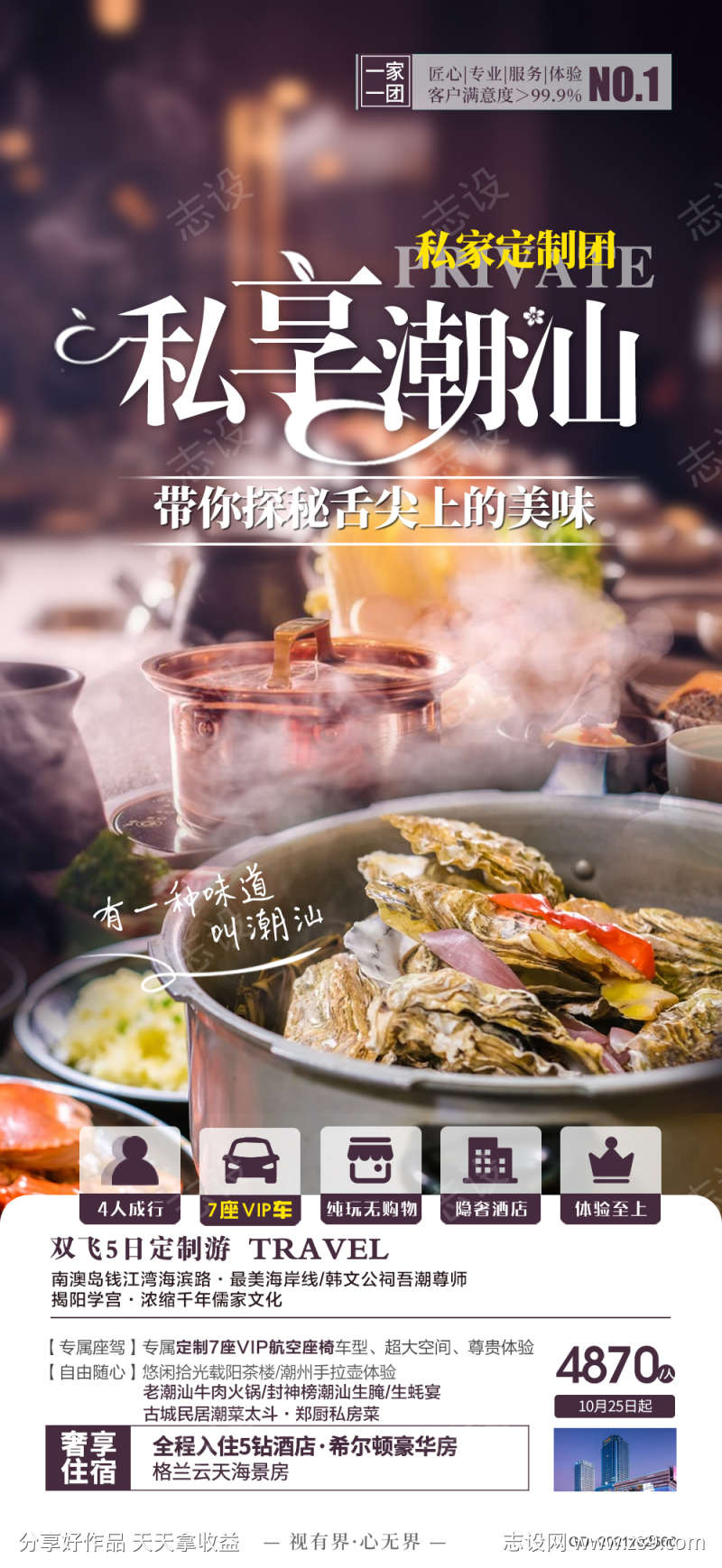 广东潮汕旅游广告海报