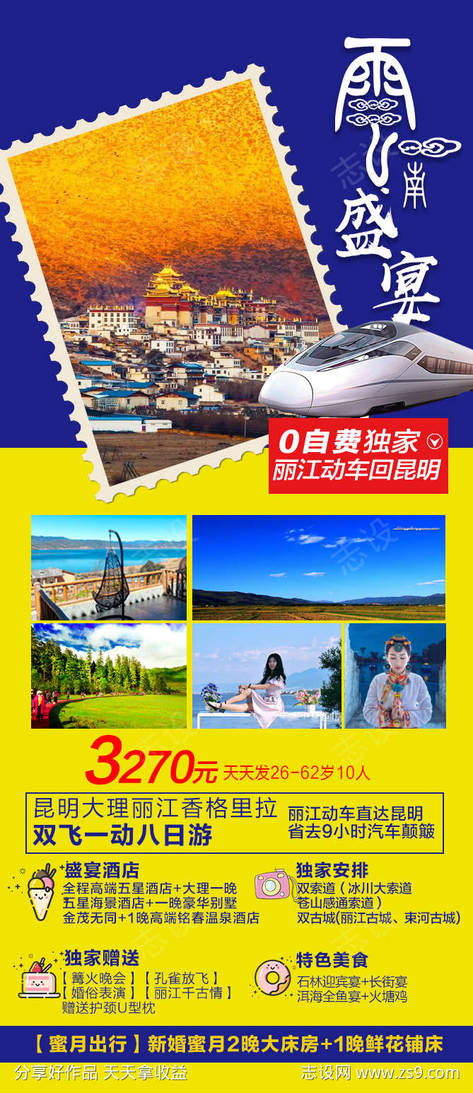 云南盛典旅游海报