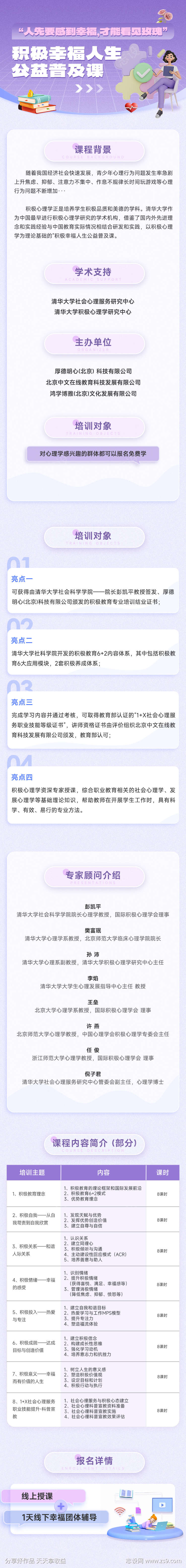 积极心理学课程详情页