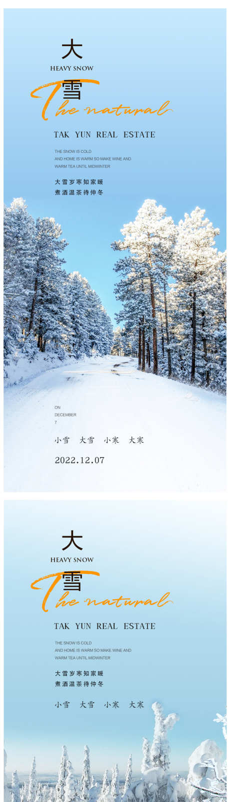 大雪节气海报_源文件下载_PSD格式_1161X5048像素-冰花,寒冷,雪花,雪地,枯树,高山,地产,节气,概念,冬天,冬季,雪景,大雪-作品编号:2023112510424696-源文件库-ywjfx.cn