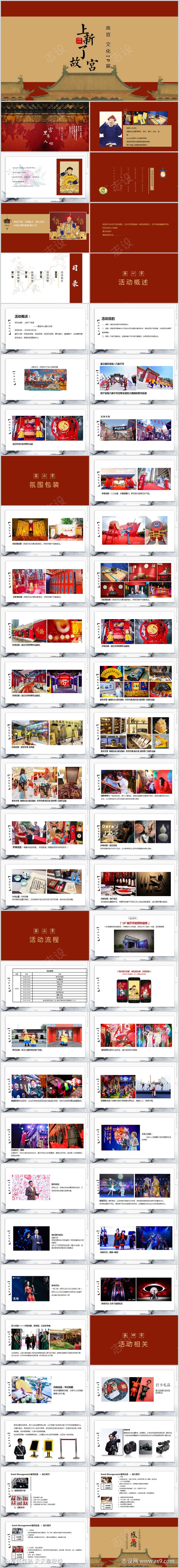 地产故宫文化展活动方案PPT