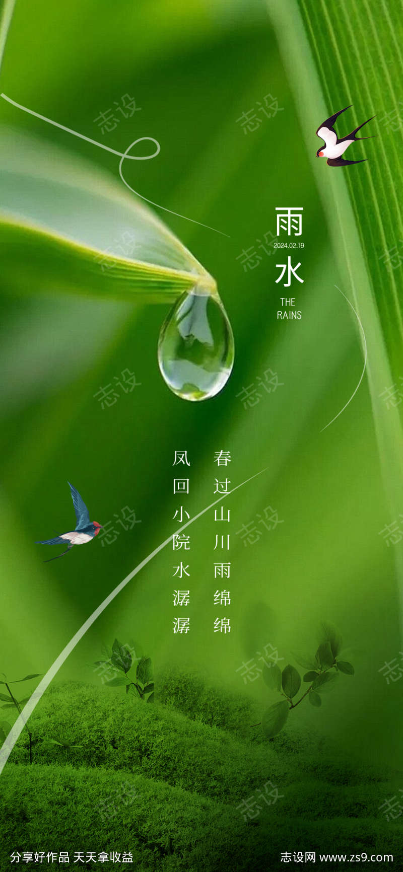 雨水二十四节气