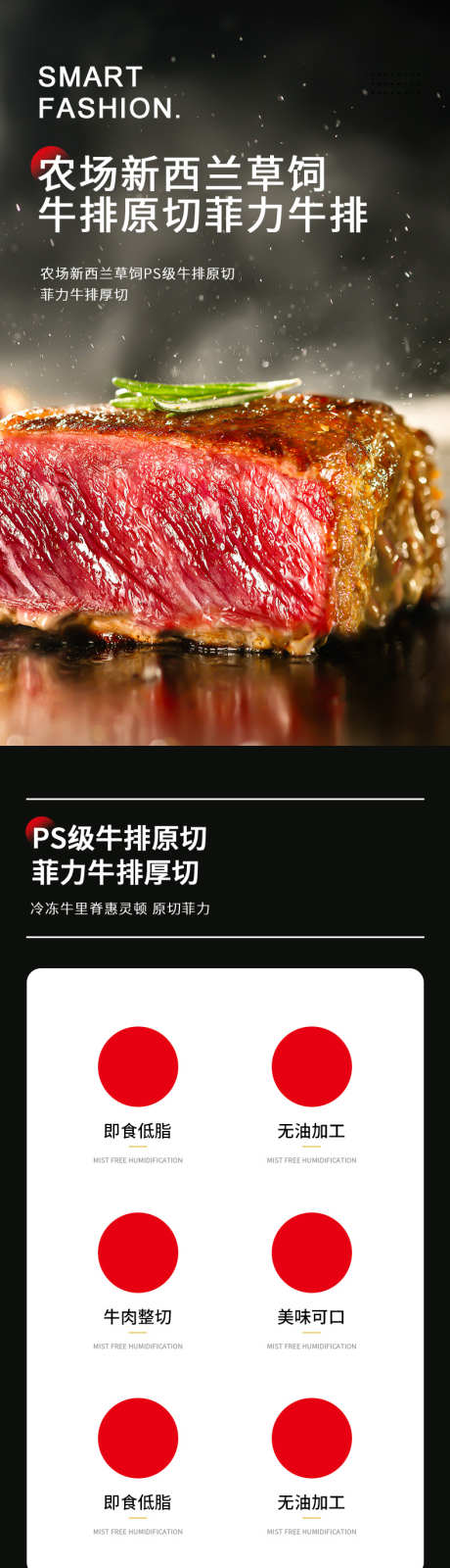 简约高端生鲜牛肉牛排详情页_源文件下载_PSD格式_790X12050像素-里脊,西冷,菲力,肉类,详情页,食材,零食,牛排,牛肉,生鲜,高端,大气,简约-作品编号:2024022015354540-源文件库-ywjfx.cn