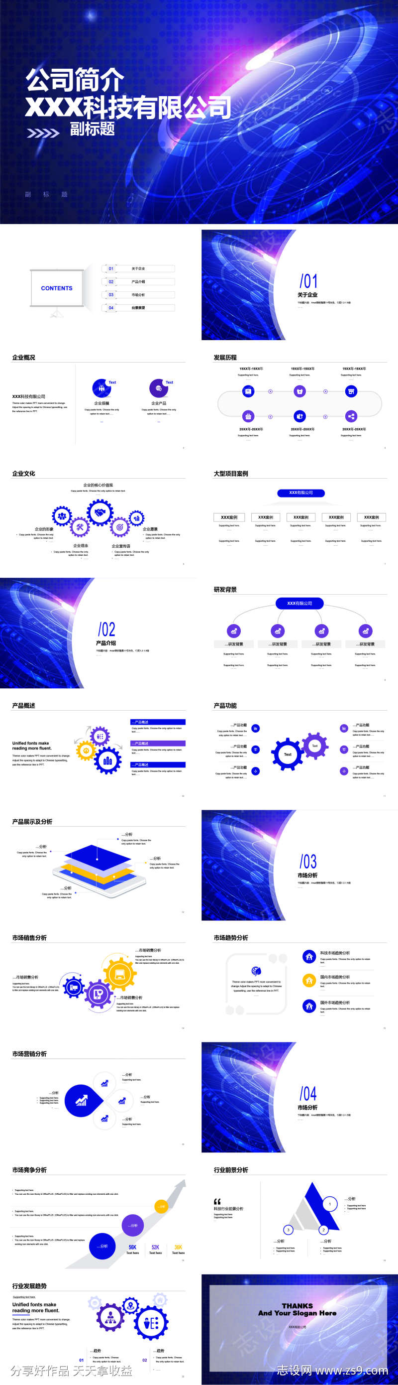 科技公司简介介绍PPT