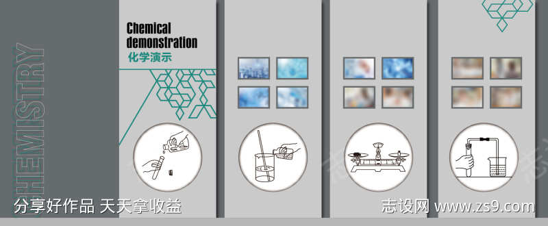 化学教室文化墙