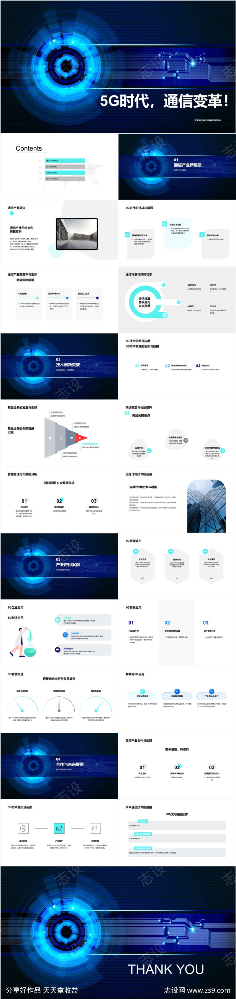 5G时代通信变革PPT