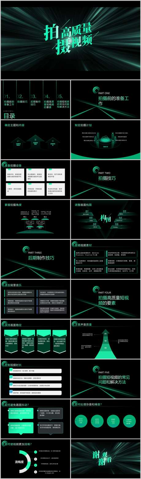 如何拍摄高质量的短视频PPT_源文件下载_其他格式格式_1212X4105像素-剪辑,制作,后期,策略,运营,技巧,短视频,高质量,拍摄,PPT-作品编号:2024041613514773-源文件库-ywjfx.cn