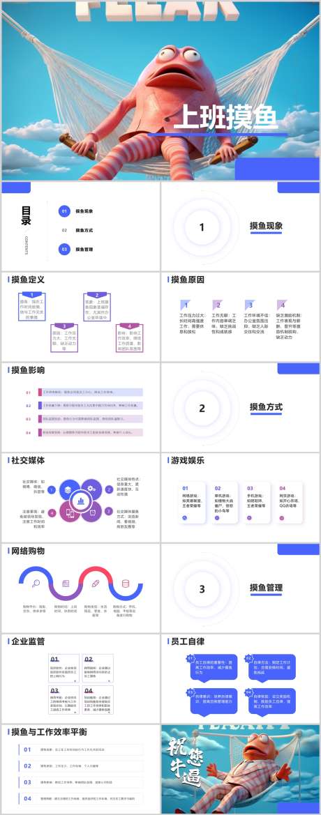 上班摸鱼文化PPT_源文件下载_其他格式格式_1212X3079像素-想象,管理,娱乐,文化,摸鱼,上班,PPT-作品编号:2024041614131863-源文件库-ywjfx.cn