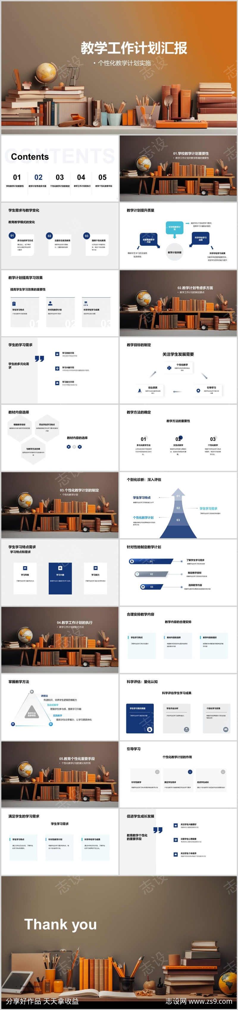 教学工作计划汇报PPT