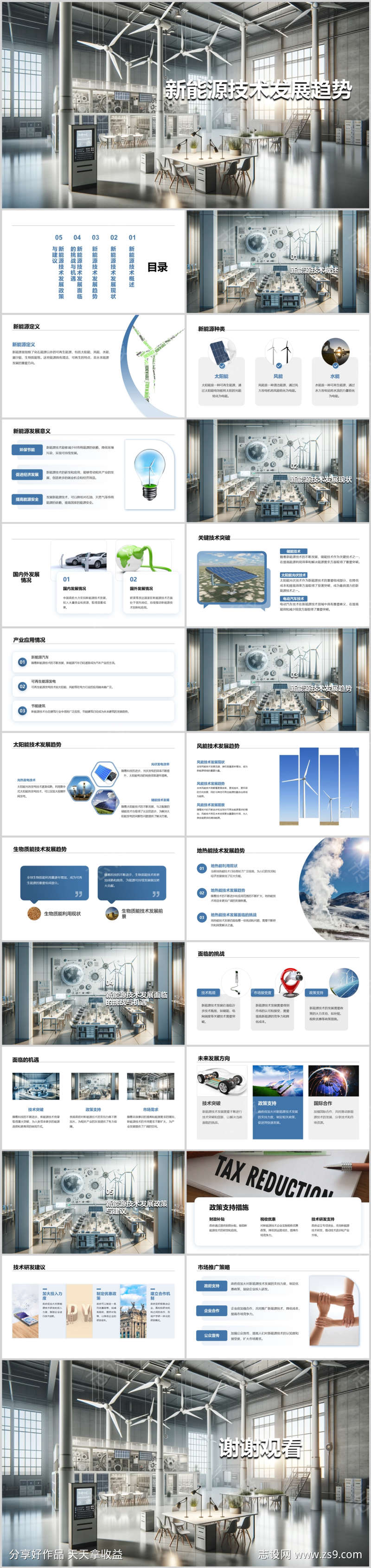 新能源技术发展趋势PPT