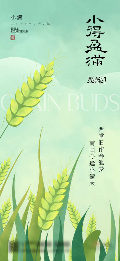 小满节日节气海报_源文件下载_2344X5075像素-人间,小满,丰收,麦穗,麦田,稻田,节气,中式-作品编号:2024051116111816-源文件库-ywjfx.cn