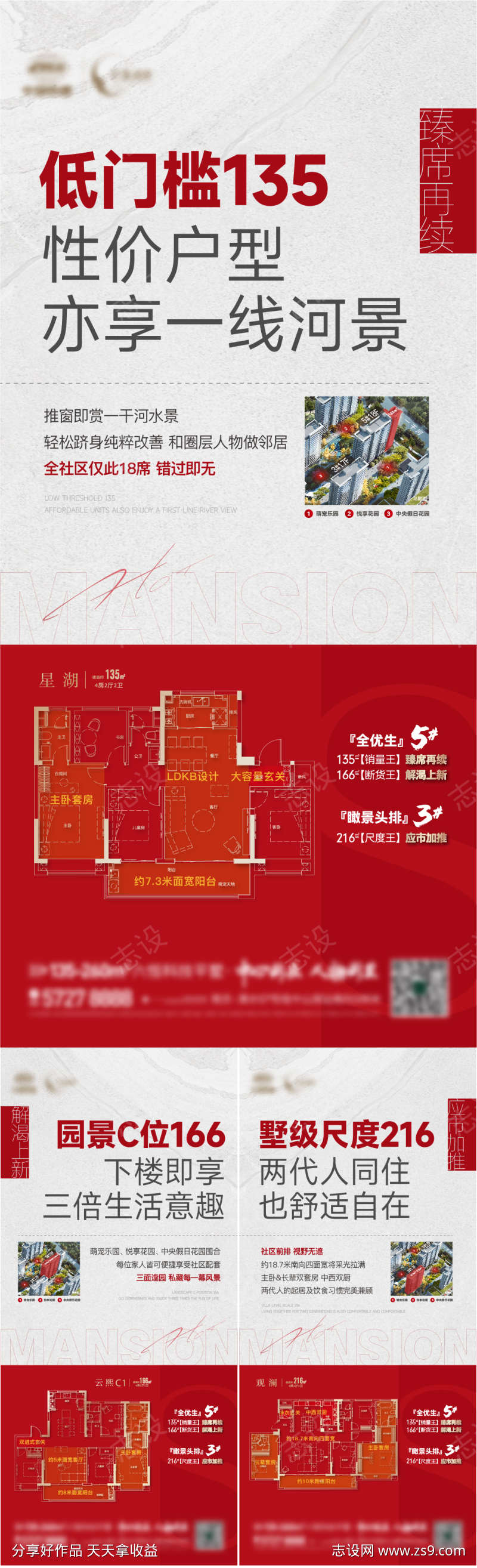 地产加推配套价值点户型