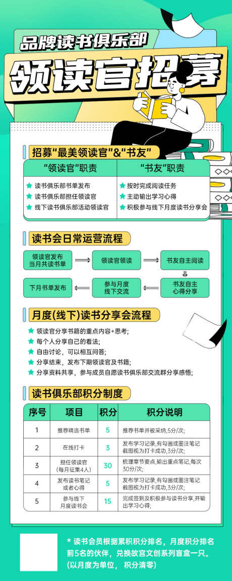 读书俱乐部招募活动海报_源文件下载_PSD格式_800X2000像素-积分,书店,招募,活动,插画风,俱乐部,阅读,读书,海报-作品编号:2024072115437730-源文件库-ywjfx.cn