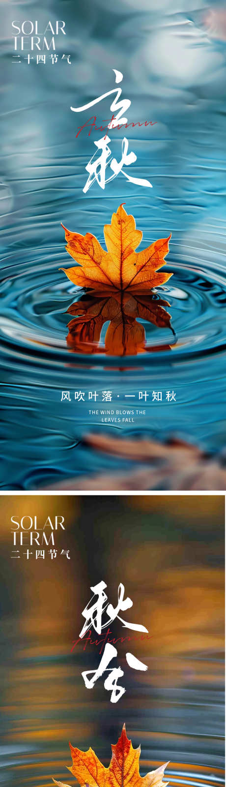 立秋秋分节气海报_源文件下载_PSD格式_1124X2437像素-海报,秋天,节气,秋分,立秋,枫叶-作品编号:2024072613133549-源文件库-ywjfx.cn