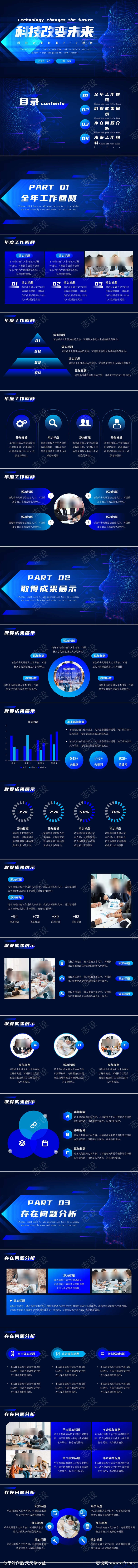 科技风AI人工智能PPT