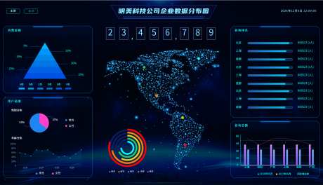 企业数据可视化大屏_源文件下载_PSD格式_1920X1080像素-大屏,数据,可视化,企业,科技,地图,图表-作品编号:2024081209115464-源文件库-ywjfx.cn
