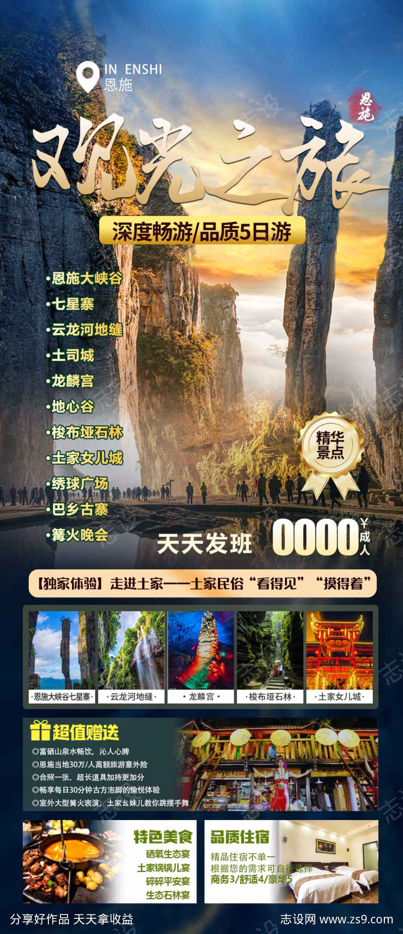 观光之旅行程