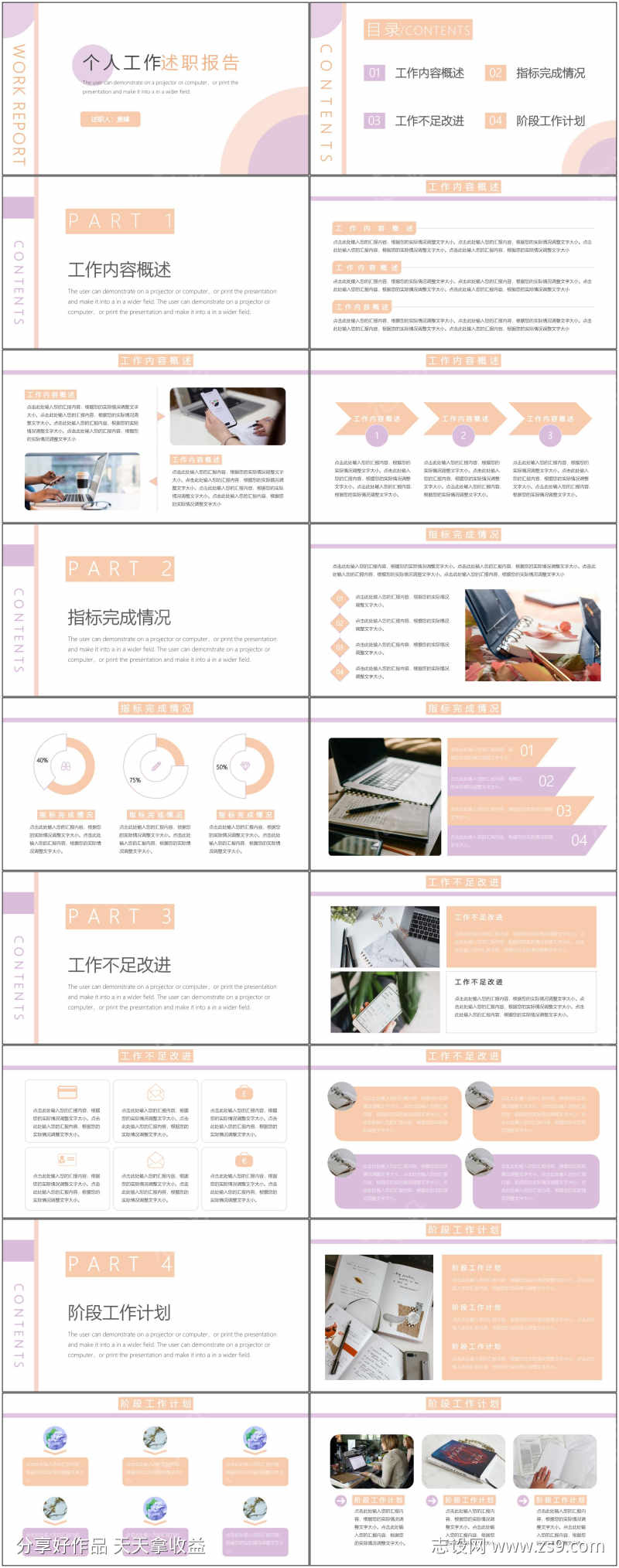 岗位竞聘通用ppt