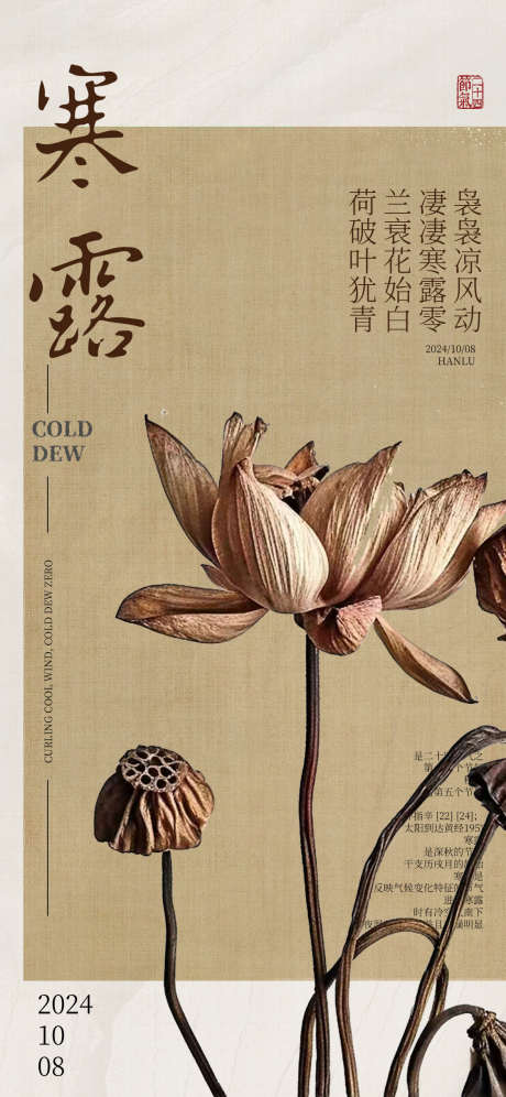 寒露节气海报_源文件下载_PSD格式_1125X2436像素-荷花,寒露,节气,海报,秋季,手绘,插画,剪影-作品编号:2024092513154173-源文件库-ywjfx.cn