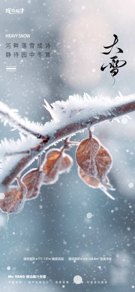 大雪节气海报_源文件下载_PSD格式_1169X2533像素-节气,寒冬,海报,雪花,大雪,冬天,冬季,雪景-作品编号:2024120217057451-志设-zs9.com